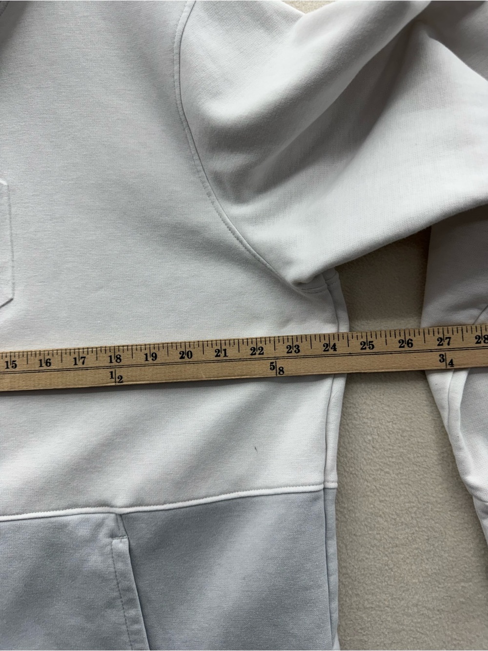 Under Armour Men’s XL Celliant Cotton Fleece Hoodie White Grey - Picture 5 of 8